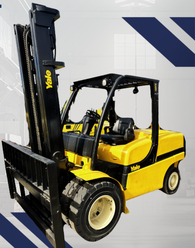 2008 YALE 12K PNEUMATIC TIRE FORKLIFT