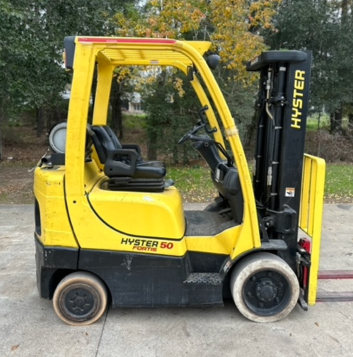 2010 HYSTER 5K CUSHION TIRE FORKLIFT