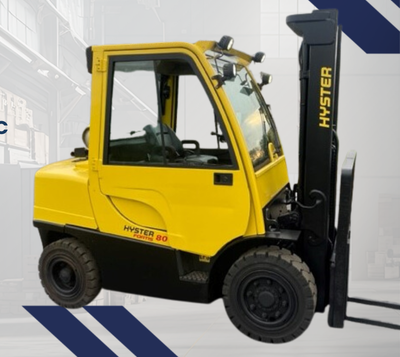 2011 HYSTER 8K PNEUMATIC TIRE FORKLIFT