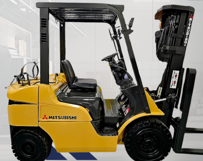 2012 MITSUBISHI 5K PNEUMATIC TIRE FORKLIFT