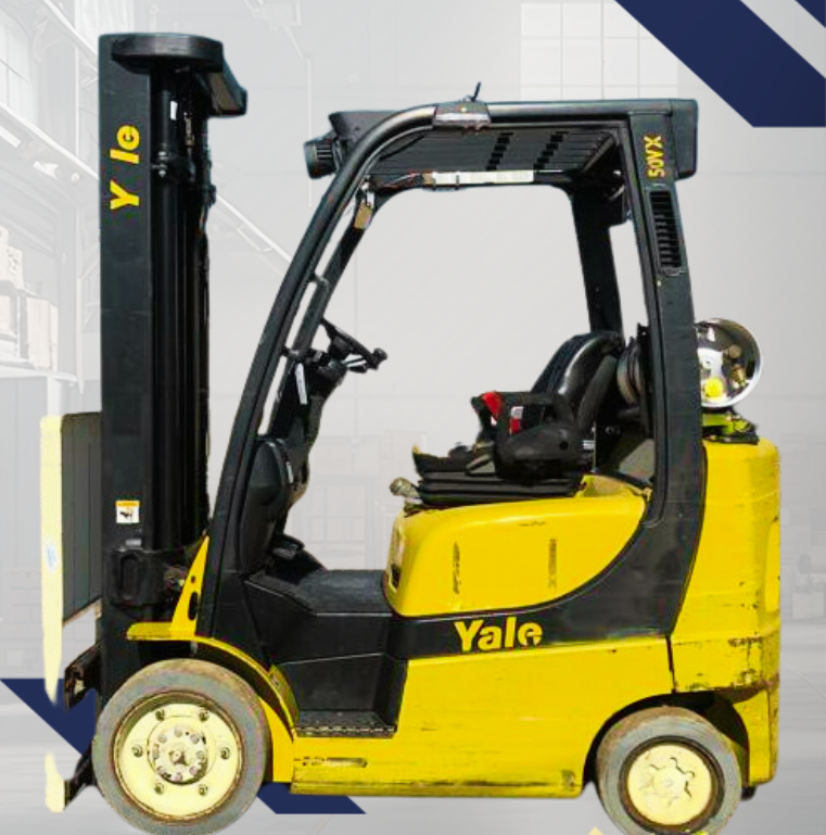 2012 YALE 5K CUSHION TIRE FORKLIFT