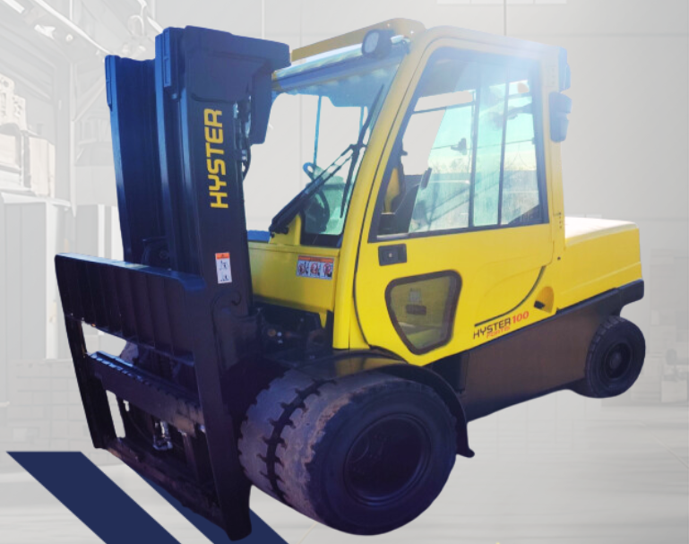 2013 HYSTER 10K PNEUMATIC TIRE FORKLIFT