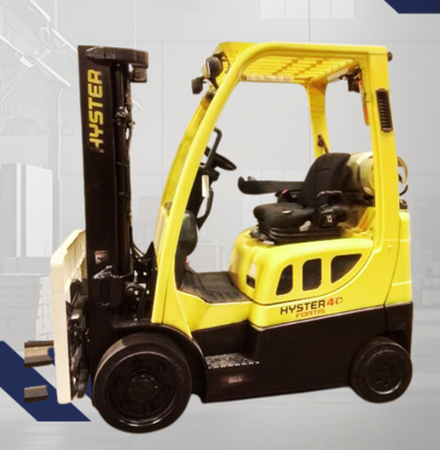 2013 HYSTER 4K CUSHION TIRE FORKLIFT