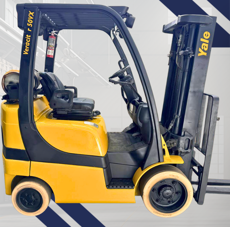 2013 YALE 5K CUSHION TIRE FORKLIFT