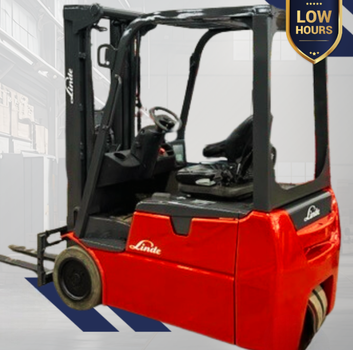 2015 LINDE 4K 3-WHEEL ELECTRIC FORKLIFT