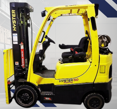 2015 HYSTER 5K CUSHION TIRE FORKLIFT