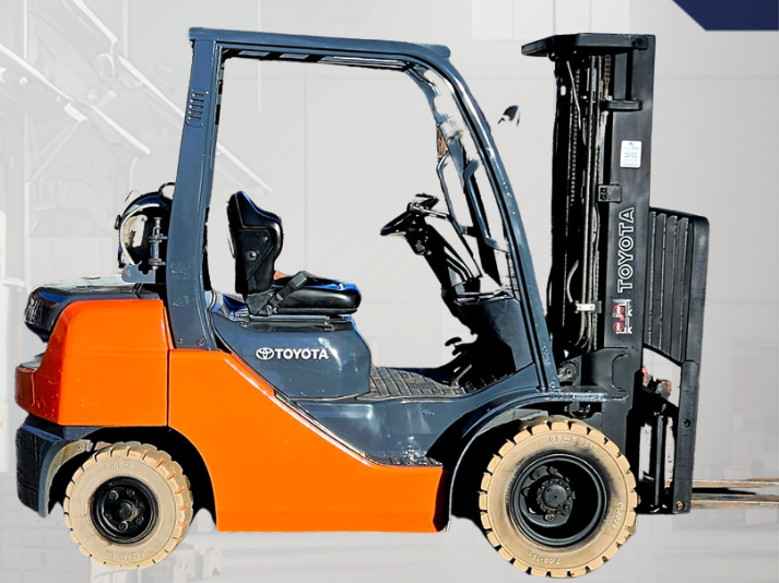 2016 TOYOTA 5K PNEUMATIC TIRE FORKLIFT