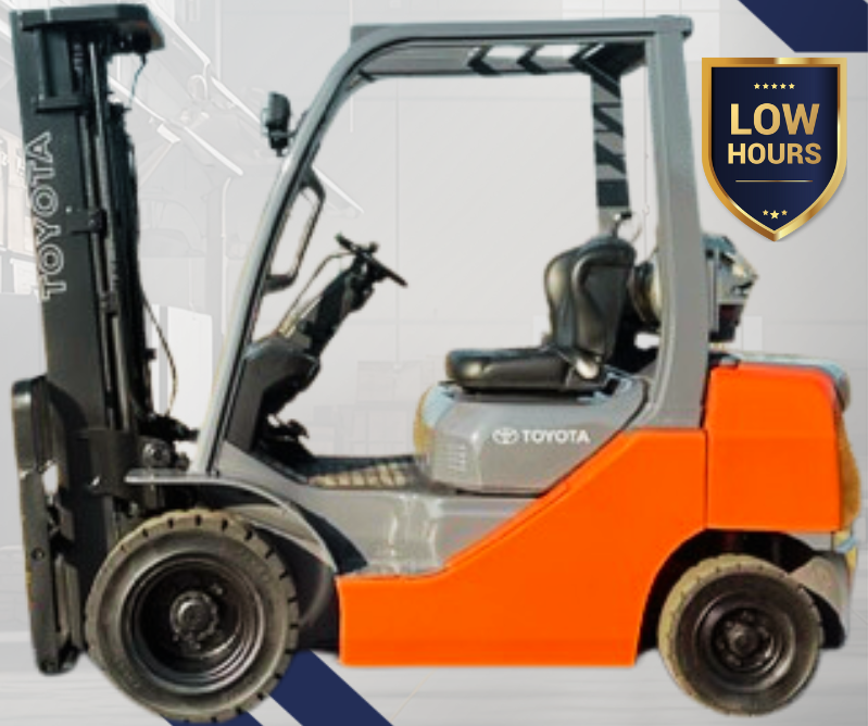 2017 TOYOTA 5K PNEUMATIC TIRE FORKLIFT