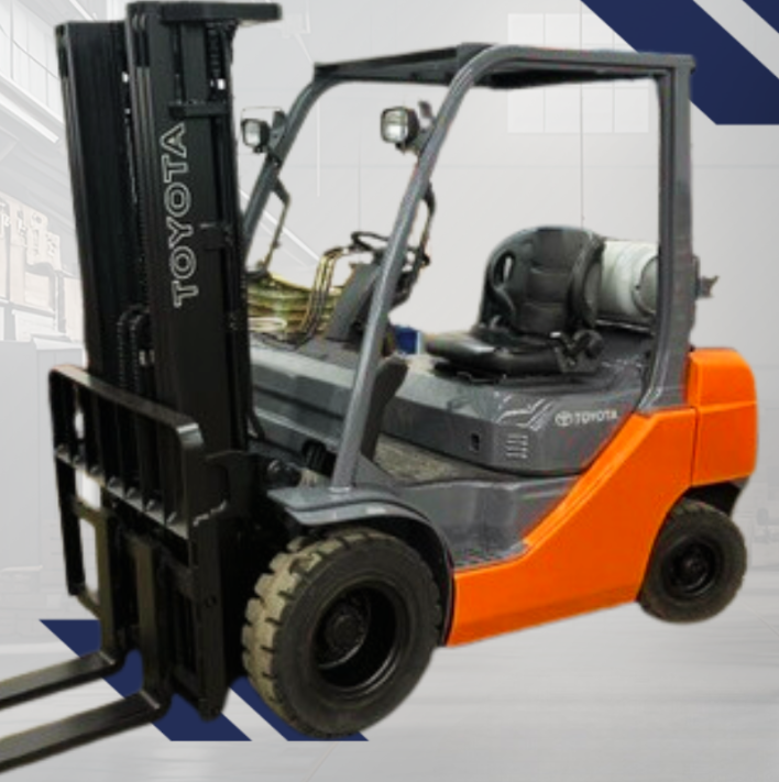 2017 TOYOTA 5K PNEUMATIC TIRE FORKLIFT