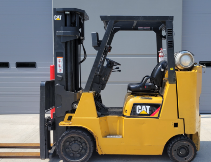 2018 CATERPILLAR 8K CUSHION TIRE FORKLIFT