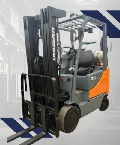 2018 DOOSAN 5K CUSHION TIRE FORKLIFT