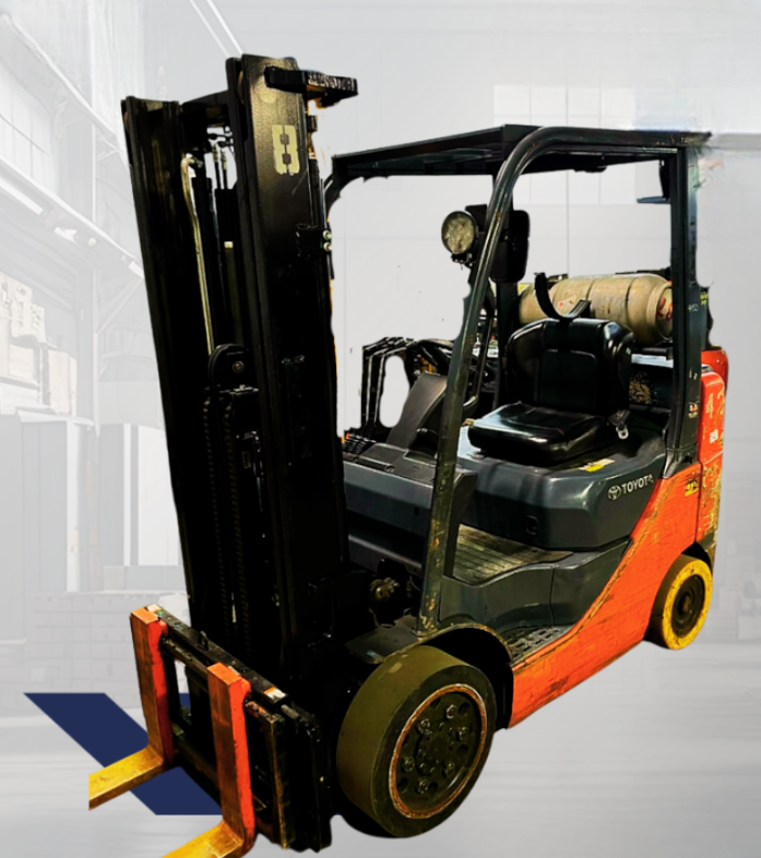 2018 TOYOTA 5K CUSHION TIRE FORKLIFT