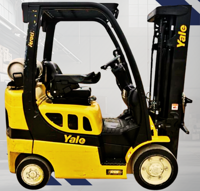 2018 YALE 5K CUSHION TIRE FORKLIFT