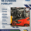 2017 Linde 5K Cushion Forklift