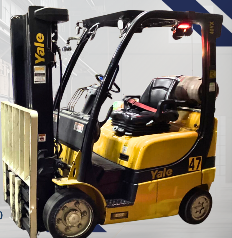 2020 YALE 4K CUSHION TIRE FORKLIFT