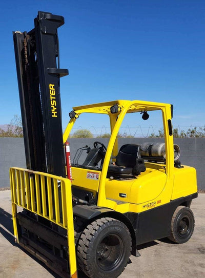 2007 LP GAS HYSTER H90FT PNEUMATIC TIRE 4 WHEEL SIT DOWN