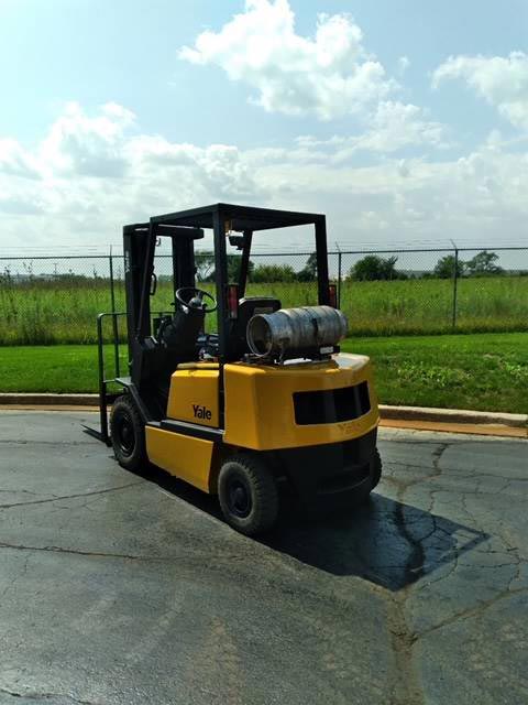 1998 YALE 5K PNEUMATIC TIRE FORKLIFT