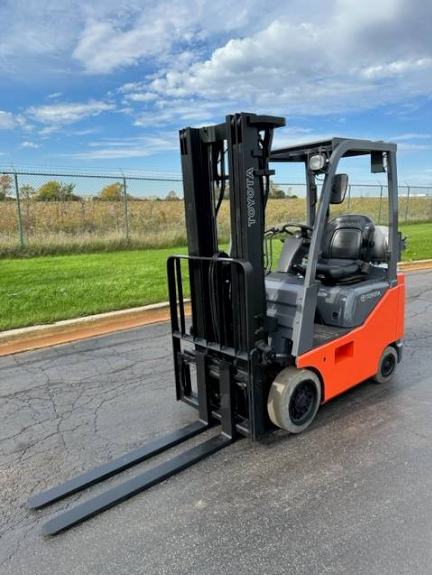 2018 TOYOTA 3K CUSHION TIRE FORKLIFT