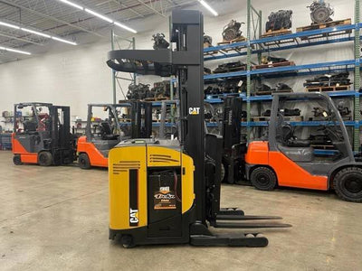 2006 CAT 3.5K CUSHION TIRE NARROW AISLE SINGLE REACH