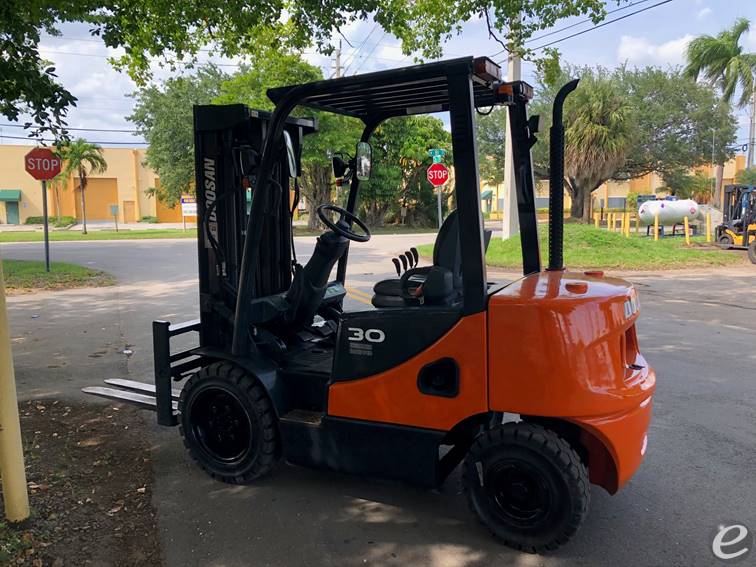 2013 DOOSAN 6K PNEUMATIC TIRE FORKLIFT