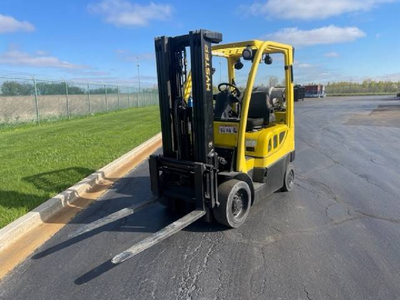 2006 HYSTER 4K CUSHION TIRE FORKLIFT