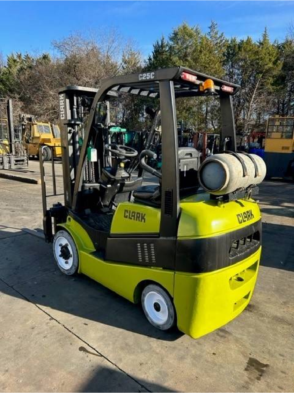 2014 CLARK 5K CUSHION TIRE FORKLIFT