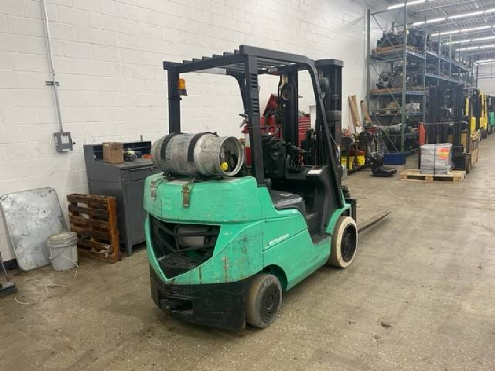 2017 MITSUBISHI 5K CUSHION TIRE FORKLIFT