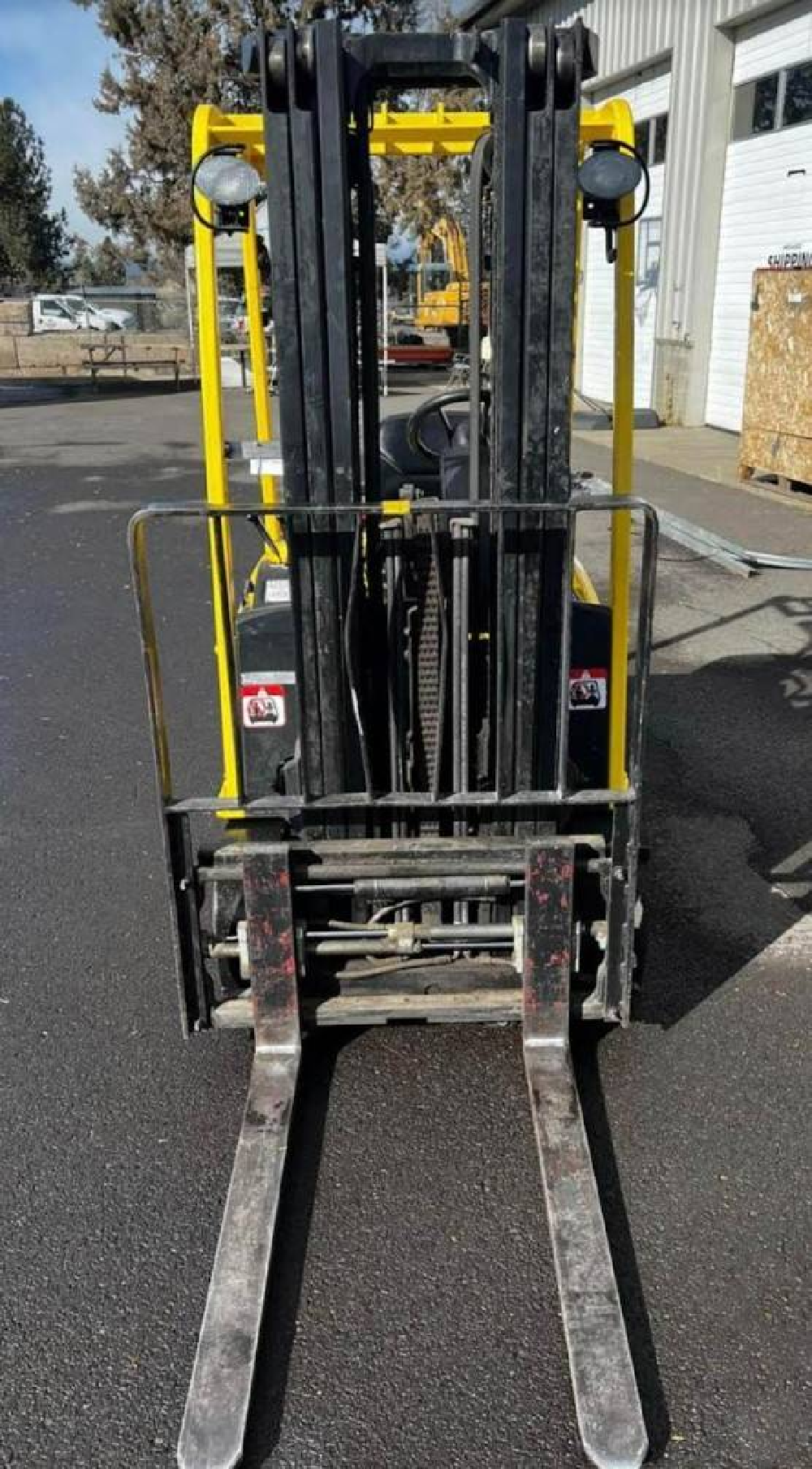 2009 HYSTER 3K CUSHION TIRE FORKLIFT