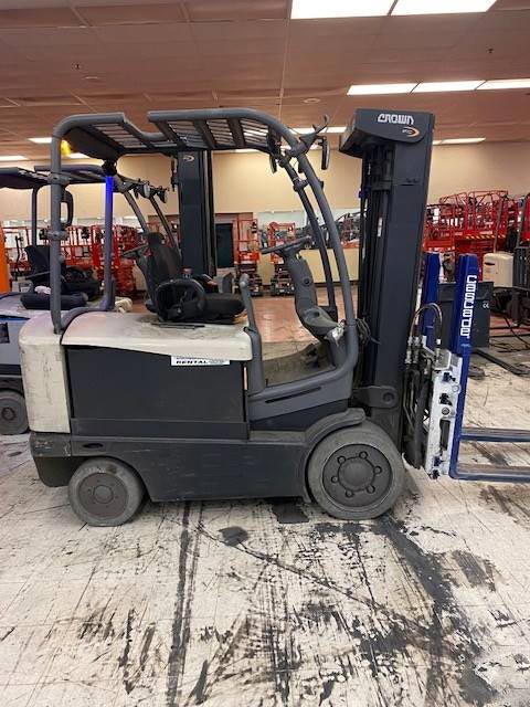 2016 CROWN 6K CUSHION TIRE FORKLIFT