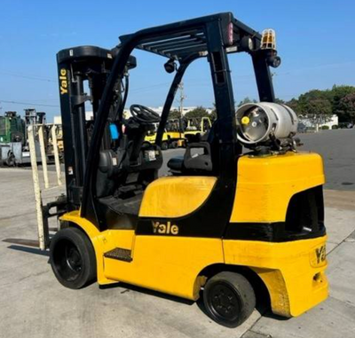 2005 YALE 6K CUSHION TIRE FORKLIFT