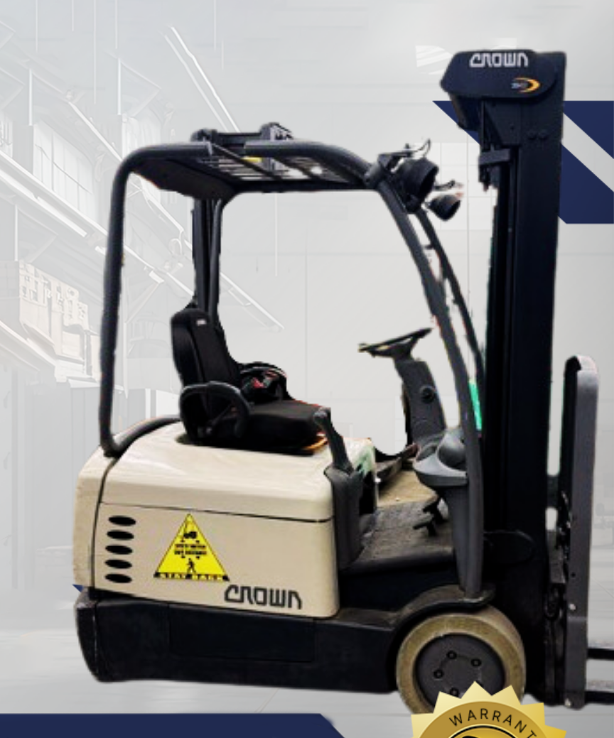 2009 CROWN 3K 3-WHEEL ELECTRIC FORKLIFT