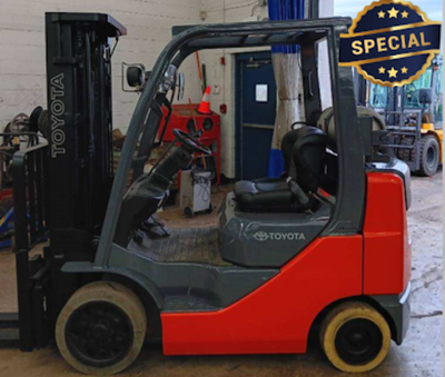 2013 TOYOTA 5K CUSHION TIRE FORKLIFT