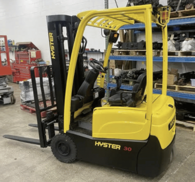 2017 Electric Hyster 3K 3-Wheel Electric Forklift