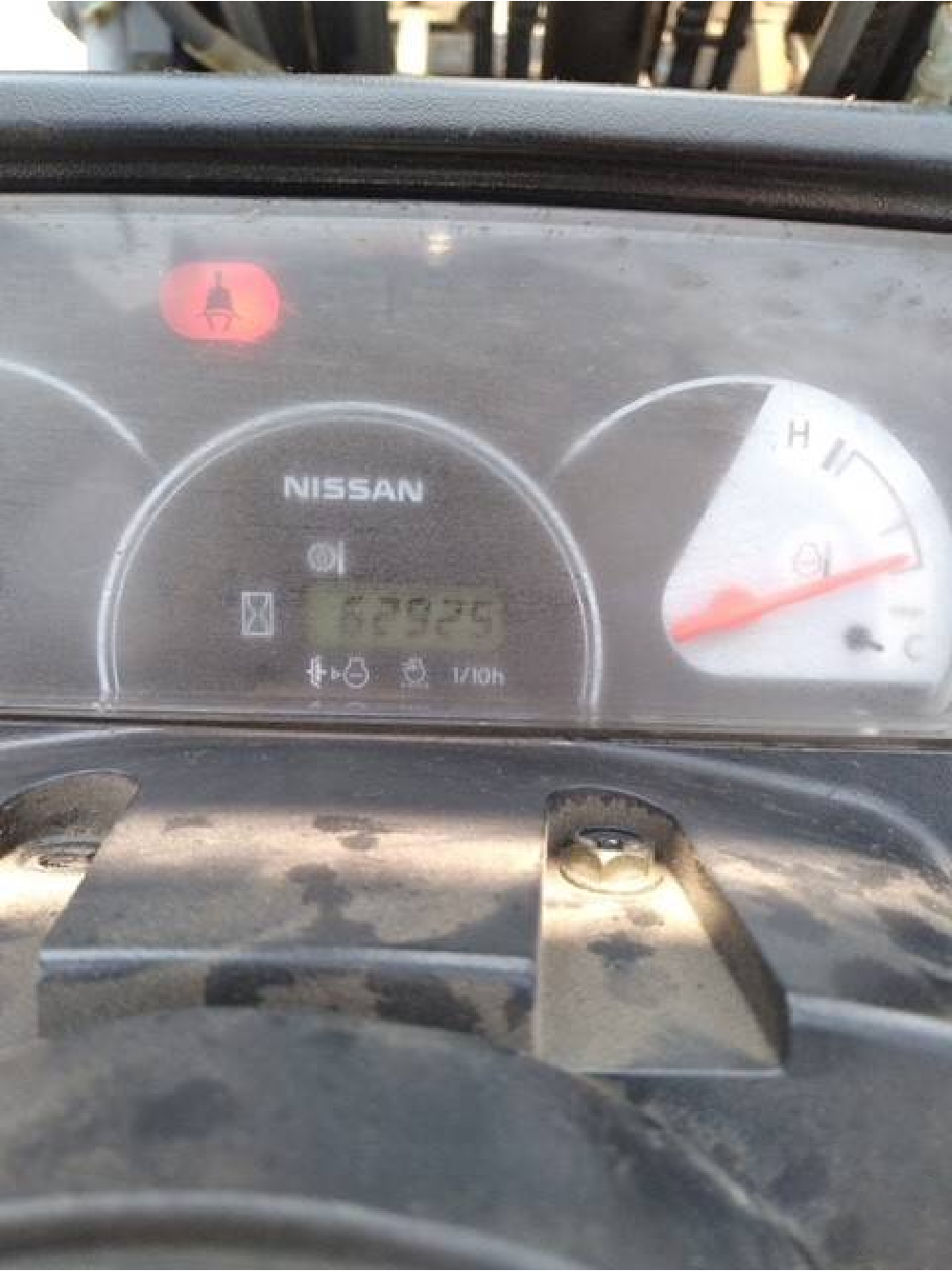 2008 NISSAN 3.5K CUSHION TIRE FORKLIFT