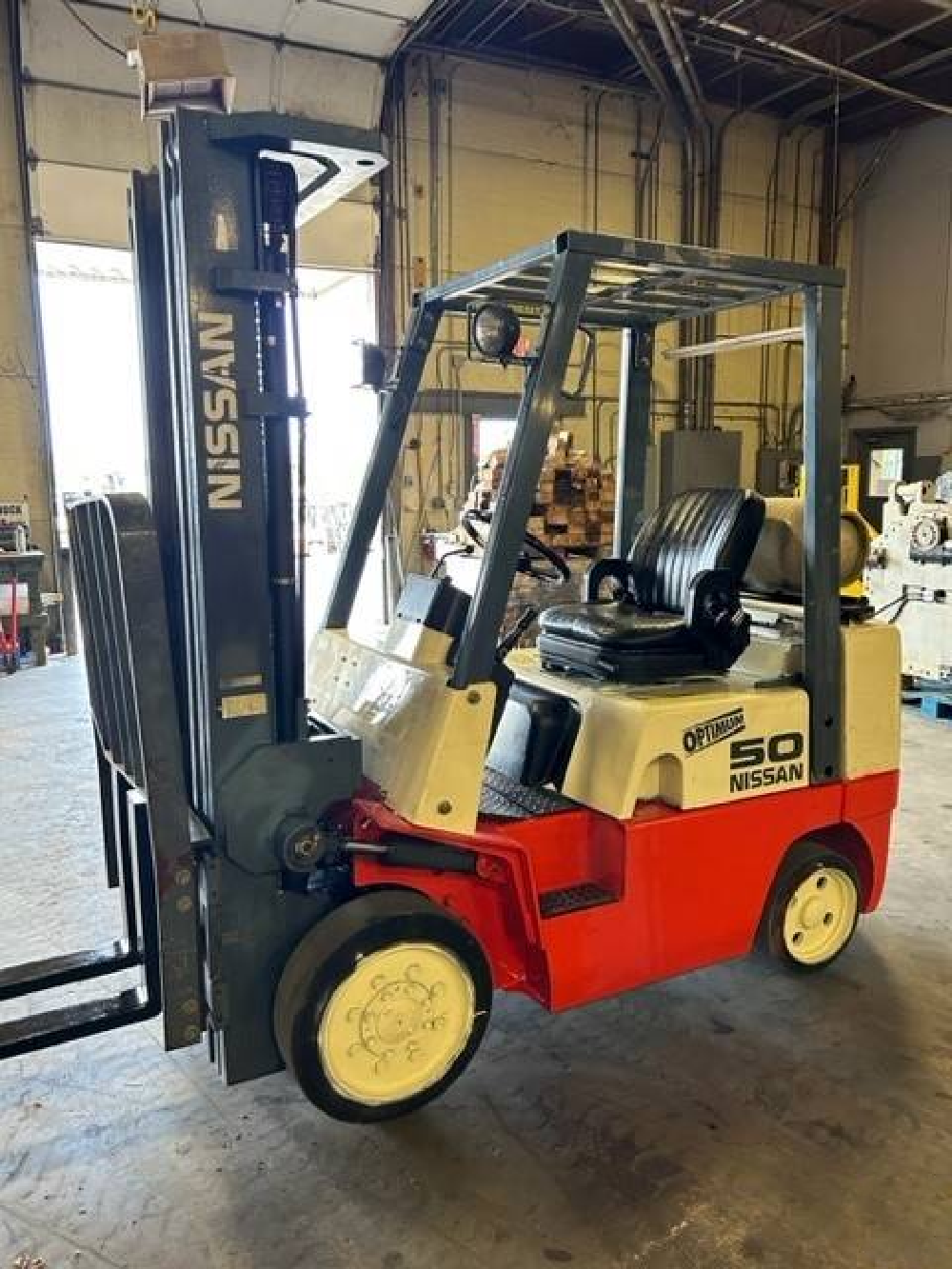 1999 NISSAN 5K CUSHION TIRE 4 FORKLIFT