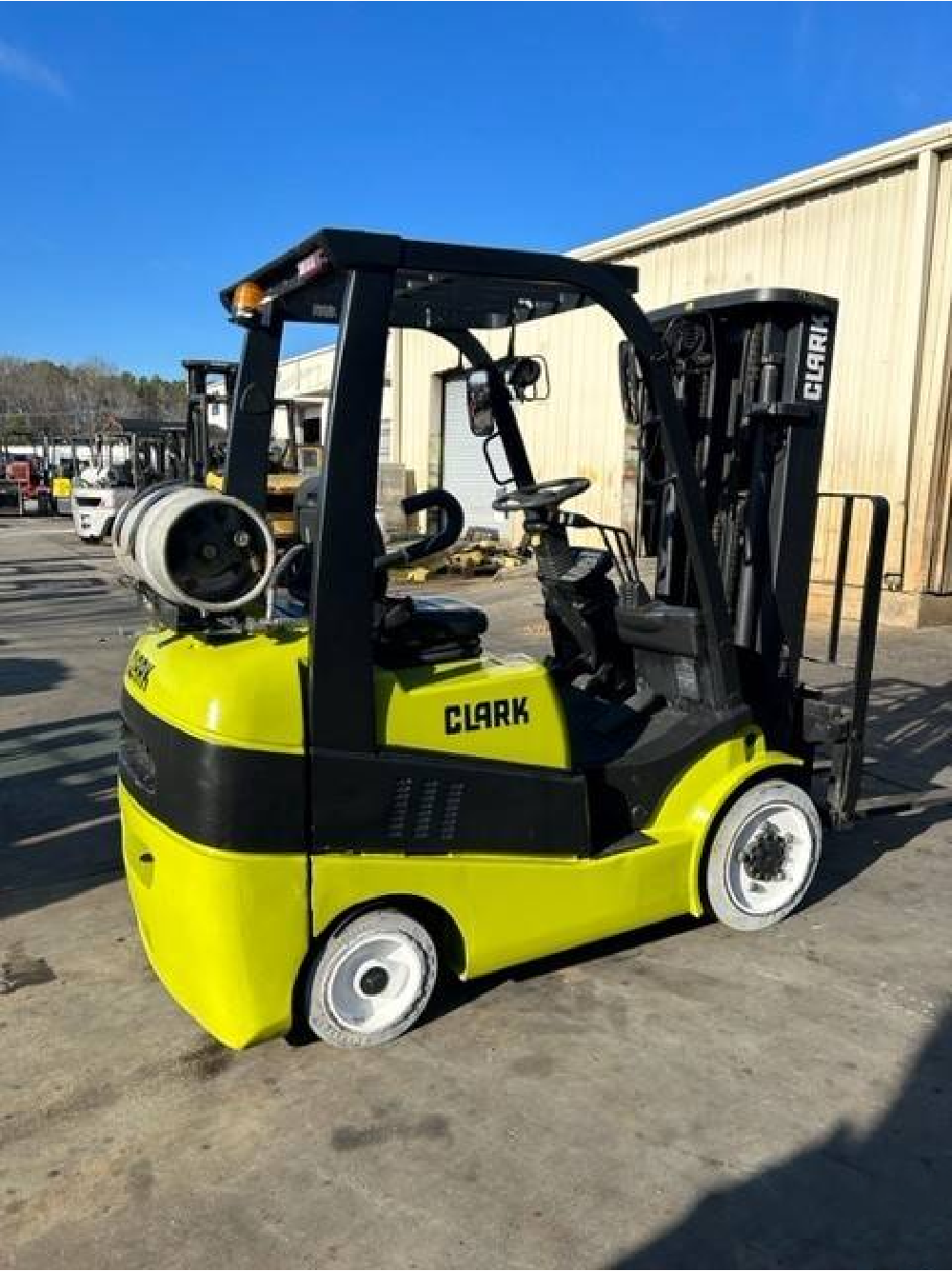 2014 CLARK 5K CUSHION TIRE FORKLIFT