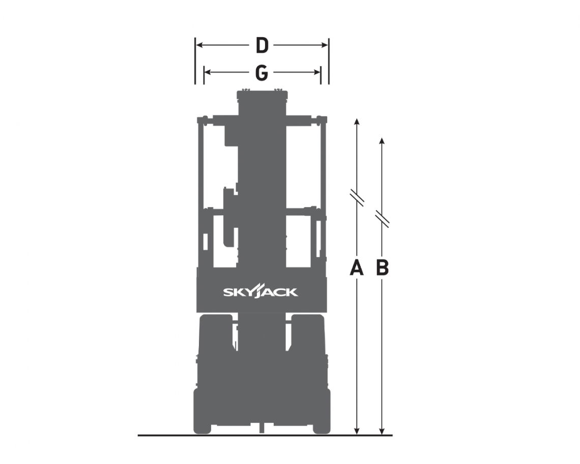 2025 SKYJACK SJ20E VERTICAL MAST LIFTS