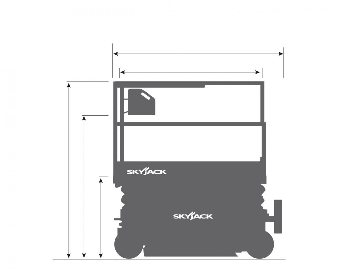 2025 SKYJACK SJ3215E DC ELECTRIC SCISSORS