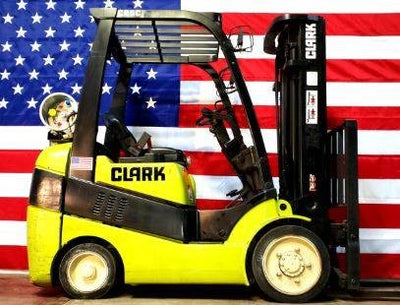 2014 CLARK 5K CUSHION TIRE FORKLIFT