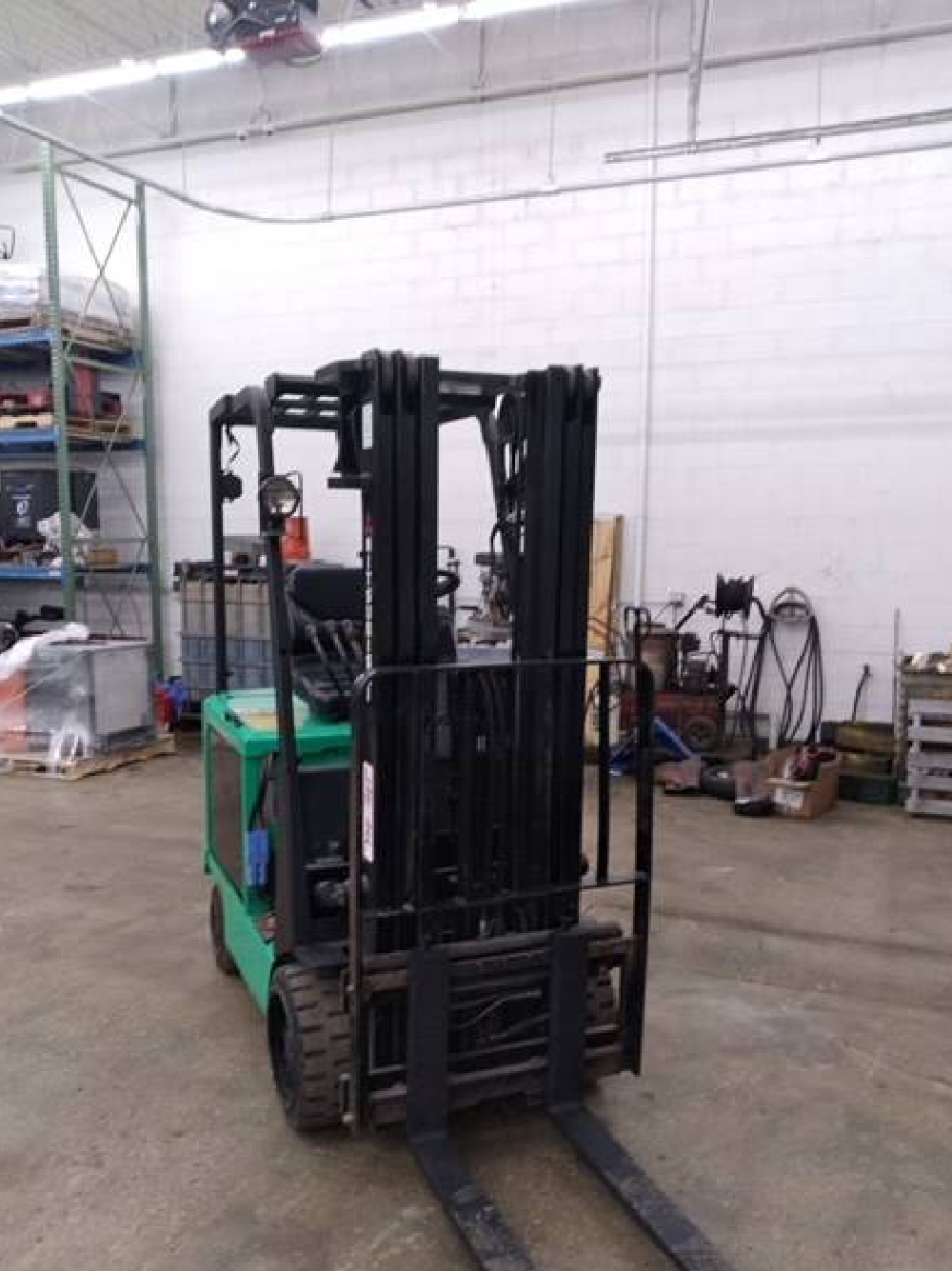 1996 MITSUBISHI 3.5K CUSHION TIRE FORKLIFT