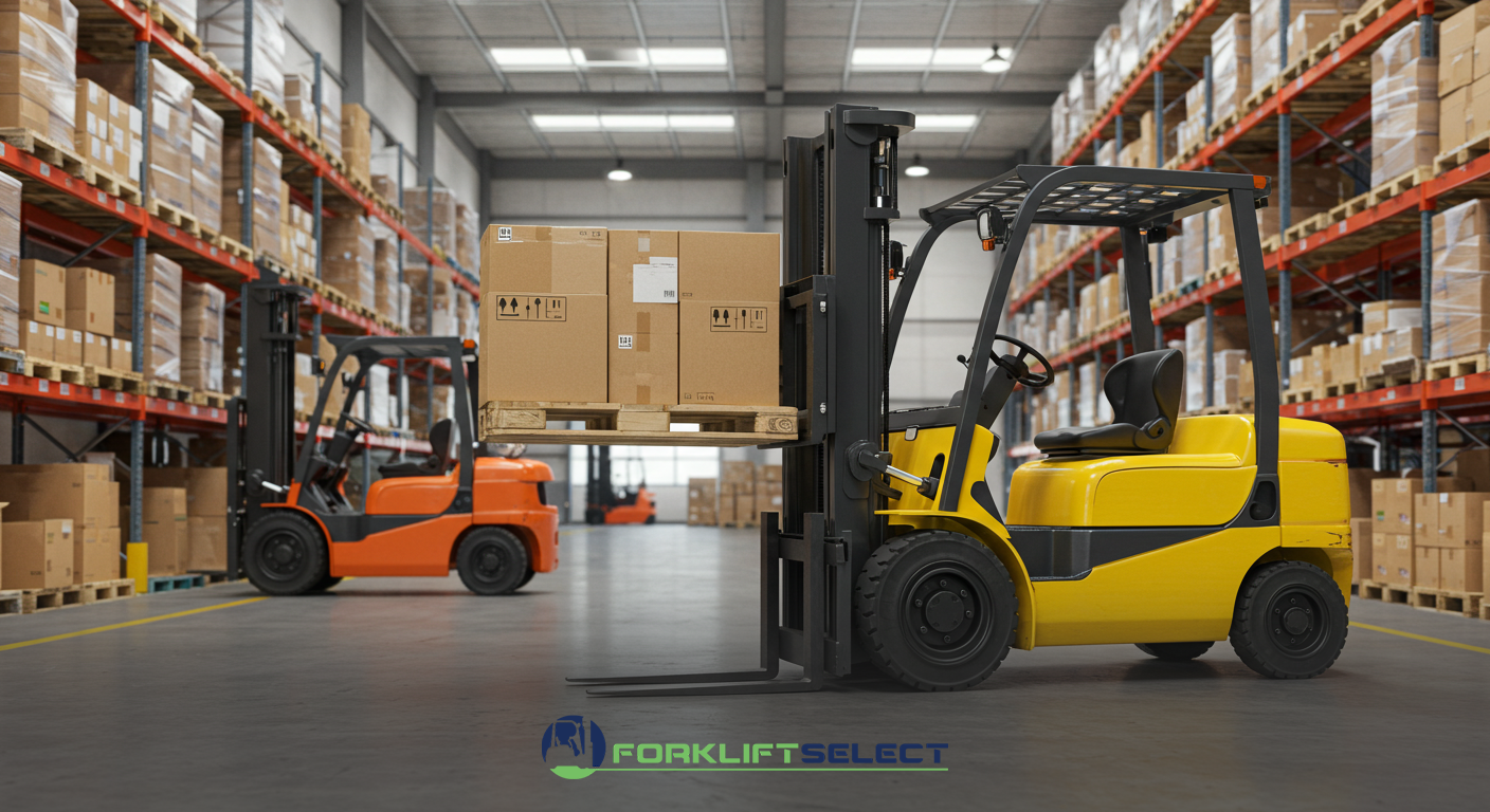 featured image of the blog titled "Choosing Forklift Attachments for Your Material Handling Needs"