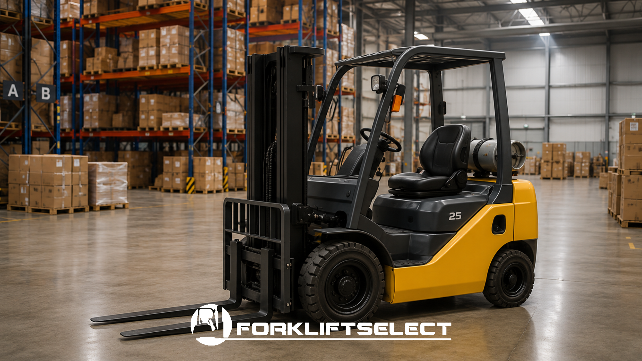 featured image of the blog titled How to Choose a Forklift Dealer You Can Trust