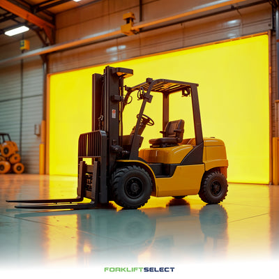featured image of the blog titled "Forklift Fleet Management Strategies for Cost Savings"