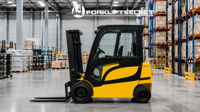featured image of the blog titled The Role of AI in Forklift Operations and Safety Monitoring