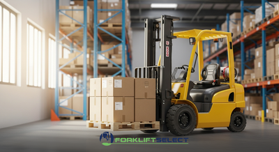 featured image of the blog titled "Forklift Warranties Explained: What to Look For Before You Buy"