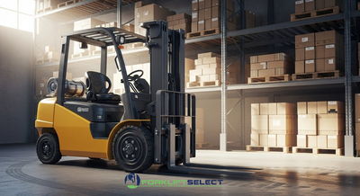 featured image of the blog titled "Forklifts for Food and Beverage Warehousing: Key Considerations"
