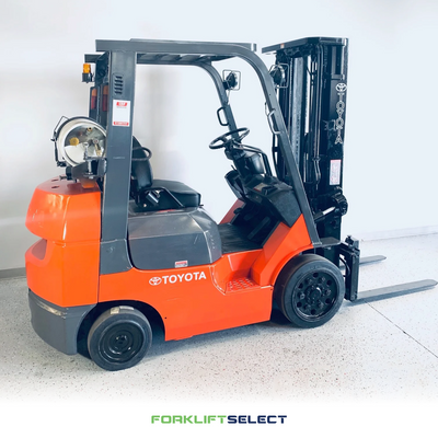 featured image of the blog titled "Propane Forklifts: Advantages for Indoor and Outdoor Use"