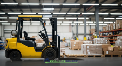 featured image of the blog titled "The Best Forklifts for Retail and Big Box Store Operations"