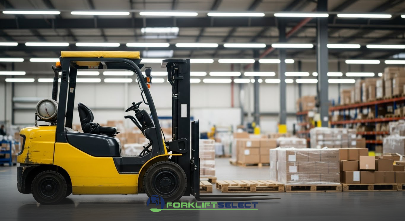 featured image of the blog titled "The Best Forklifts for Retail and Big Box Store Operations"