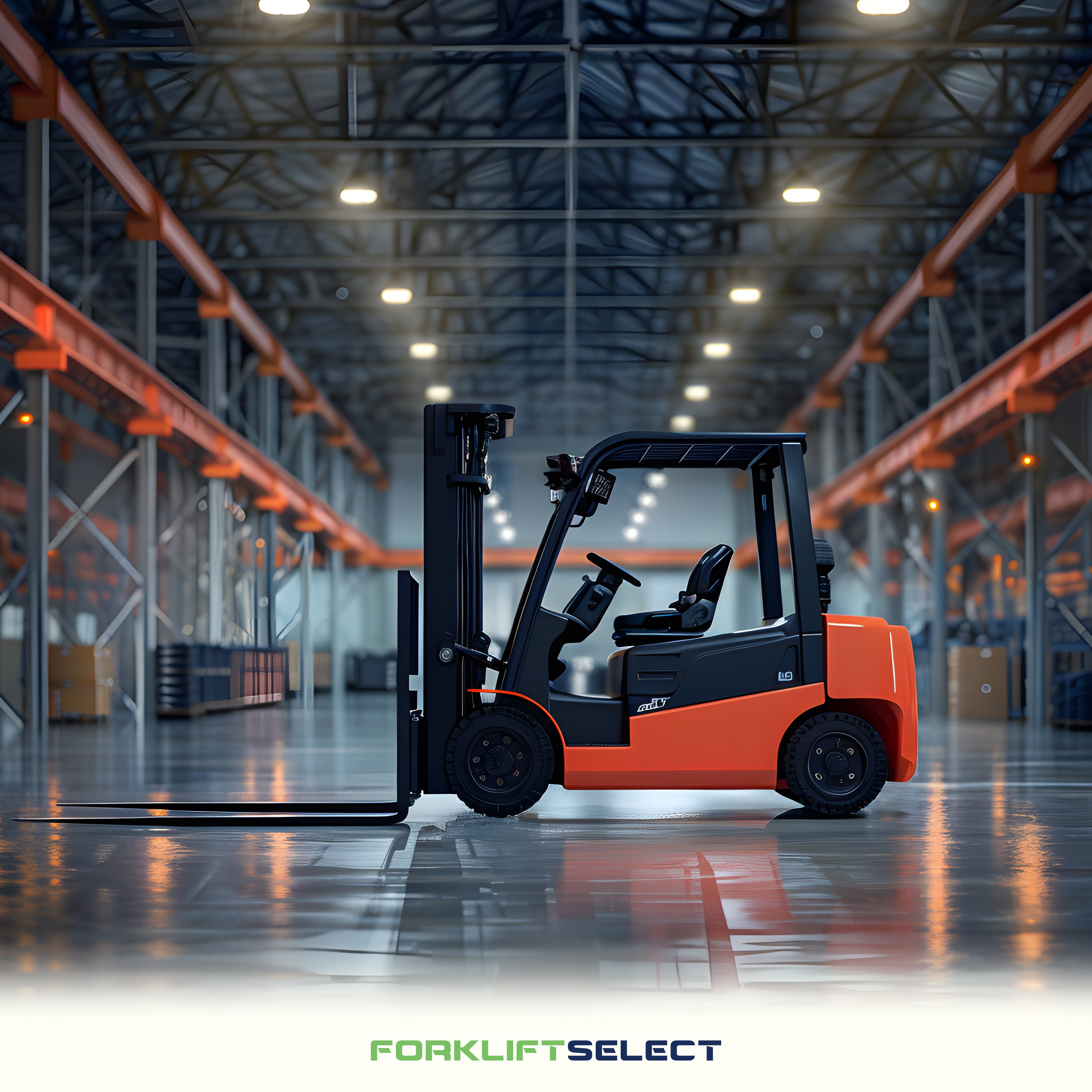 featured image of the blog titled "The Future of Forklift Technology: Trends to Watch"